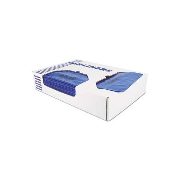 Unisan Low-Density Healthcare inSoiled Linenin Bags, 20-30Gal, 1.3Mil, 30x43, Blue, 200PK A6043PX - main